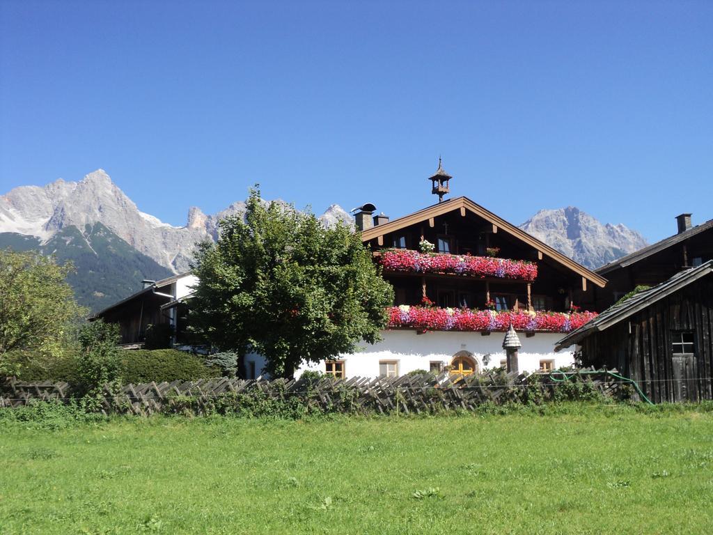 Apartamento Unterlettlhof Saalfelden Exterior foto